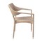 Flash Furniture Natural PE Rattan Wicker Patio Dining Chair TT-TT002-NAT-GG - alternate 3